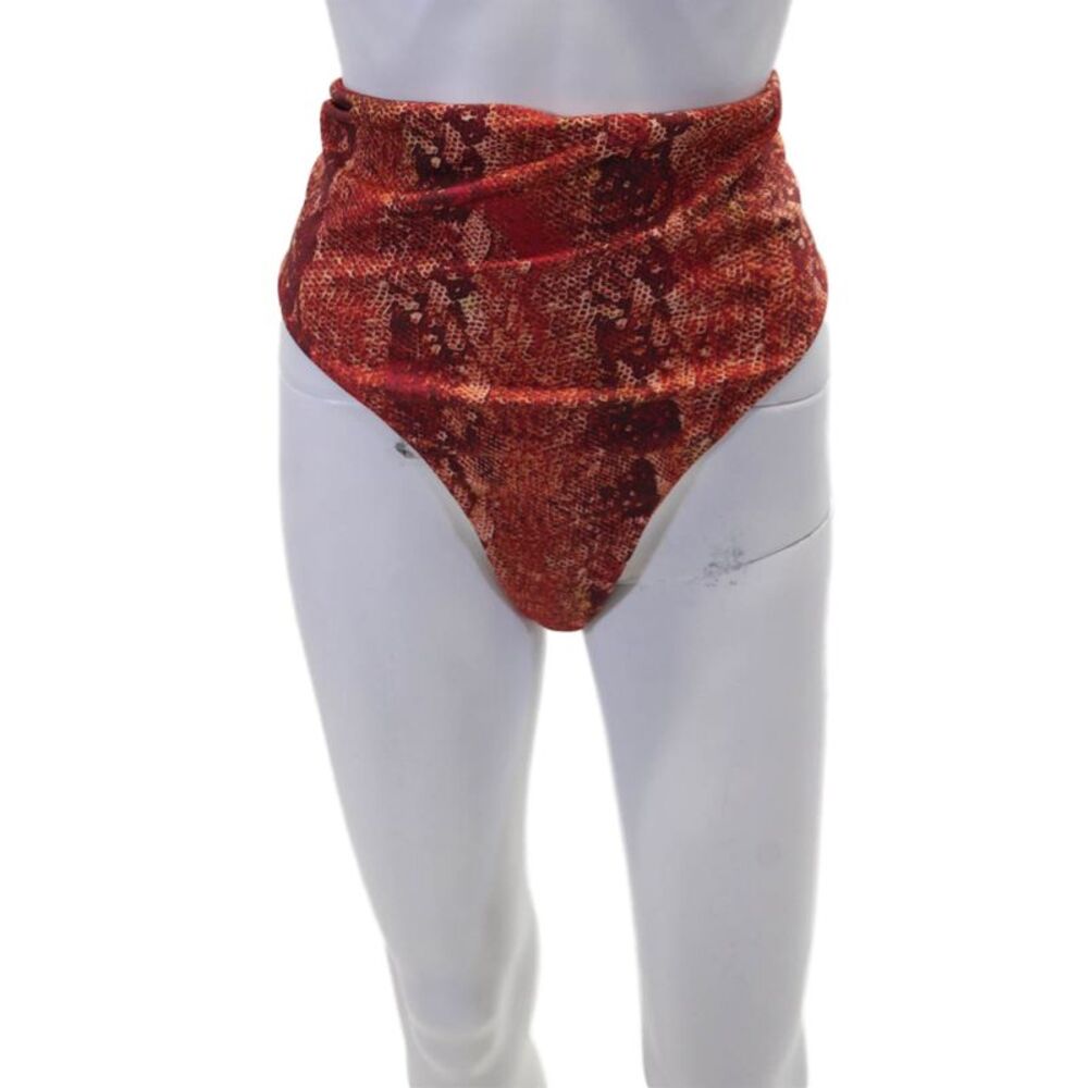 Nomads Womens Playa Bikini Bottoms - Merlot Size 5XL